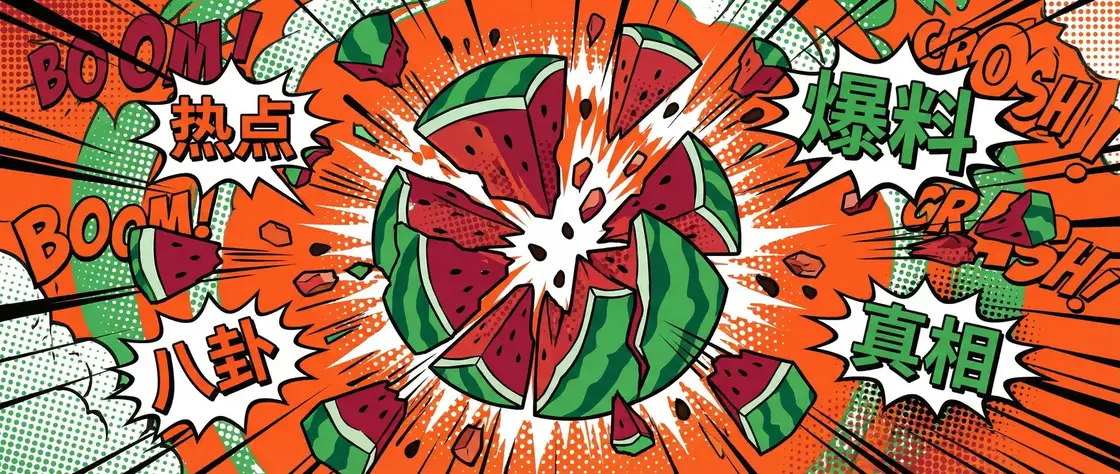 微密圈 今日头瓜爆炸漫画横幅